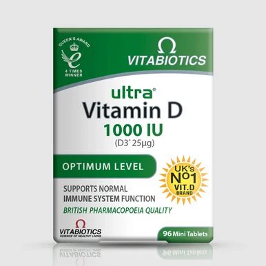 Ultra Vitamin D 1000IU 96 Tablets