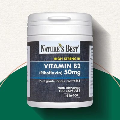 Vitamin B2 (Riboflavin) 50mg - High Strength Formula