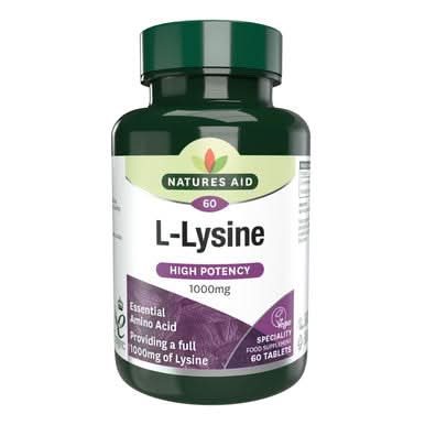 L-Lysine 1000mg 60 Tablets