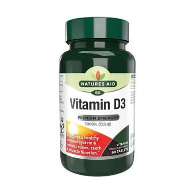 Vitamin D3 5000iu High Strength 60 Tablets