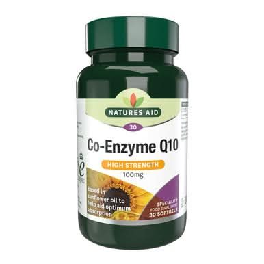 Co-Enzyme Q10 100mg 30 Sofgels