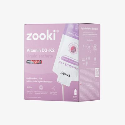 Liposomal Vitamin D3 + K2 3,000iu, Mixed Berry Flavour