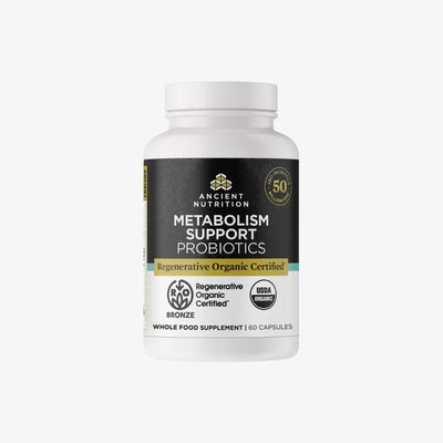 Regenerative Organic Certified - Metabolism Support Probiotics 50B - Capsules - 60 ct