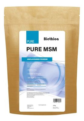 Biethica MSM Powder Unflavoured Vegan
