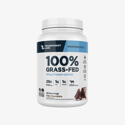 Transparent Labs Grass Fed Whey Isolate - Milk Chocolate
