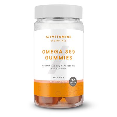 Omega 3-6-9 Gummies - Peach