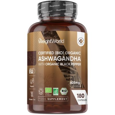 Organic Ashwagandha With Black Pepper Capsules