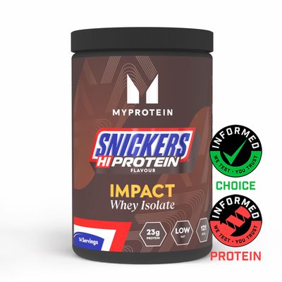 Myprotein Impact Whey Isolate Powder - Snickers Original