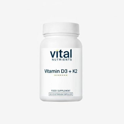 Vitamin D3 + K2 (Formerly K2-7+D3) - 60ct