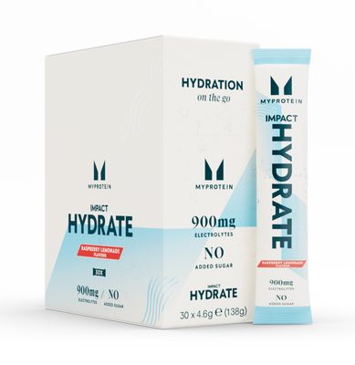 Myprotein Impact Hydrate | Electrolyte Sachets - Raspberry Lemonade
