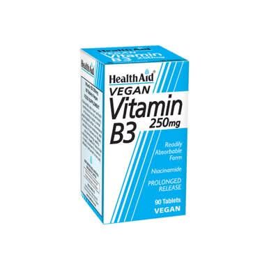 Vitamin B3 250mg 90 Tablets