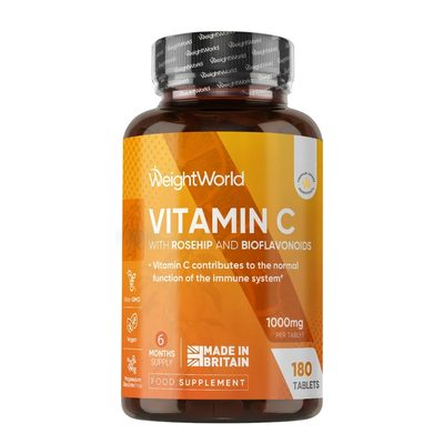 Vitamin C With Rosehip and Bioflavonoids Tablets