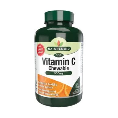Vitamin C  500mg Chewable 100 Tablets