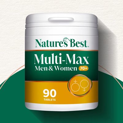 Multi-Max Multivitamin for Age 70+ - To Support Immunity and Cognition