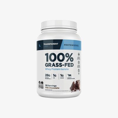 Transparent Labs Grass Fed Whey Isolate - Milk Chocolate