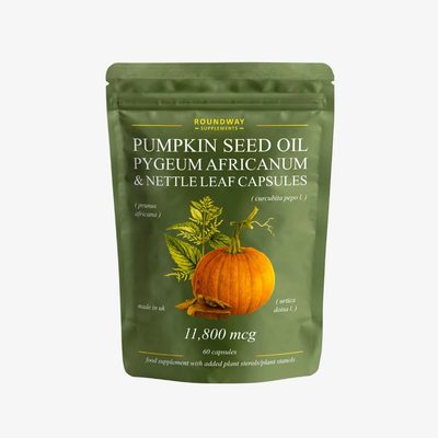 Pumpkin Seed Oil, Pygeum Africanum & Nettle Leaf Capsules