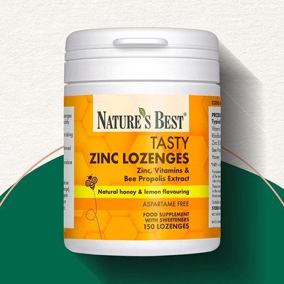 Zinc Lozenges - 150 Lozenges by Nature's Best - Honey & Lemon Flavour, Convenient Source of Zinc