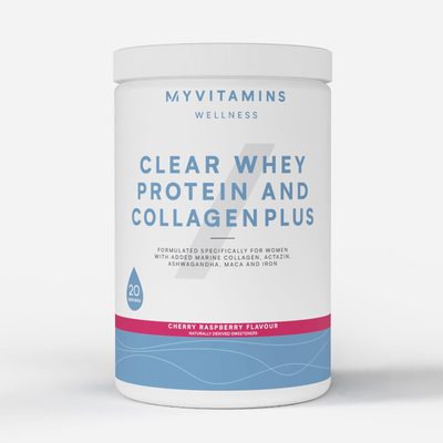 Myvitamins Clear Whey Protein and Collagen Plus - Cherry Raspberry