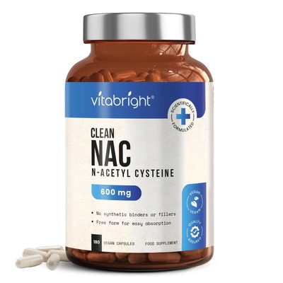 NAC (N Acetyl Cysteine) - 4 bottles