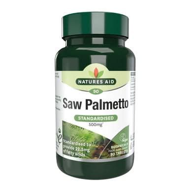 Saw Palmetto 500mg 90 Tablets
