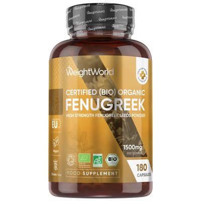 Certified (Bio) Organic Fenugreek Capsules