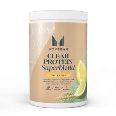 Myvegan Clear Protein Superblend - Lemon & Lime