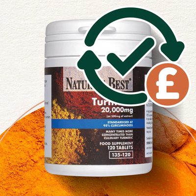 Turmeric 20,000mg - High Strength, One-a-Day