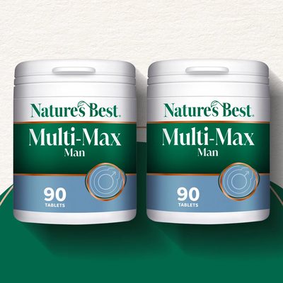 Multi-Max Multivitamin for Men - with Zinc for Testosterone and Selenium for Fertility