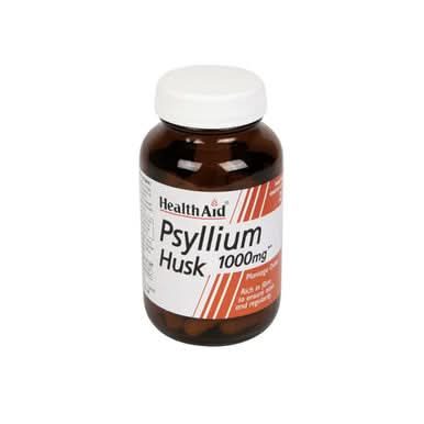 Psyllium Husk 1000mg 60 Capsules