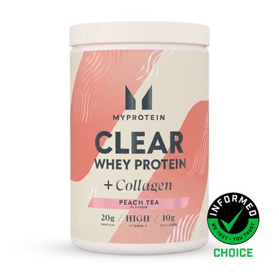 Myprotein Clear Whey Protein Powder - Peach Tea (+ Collagen)
