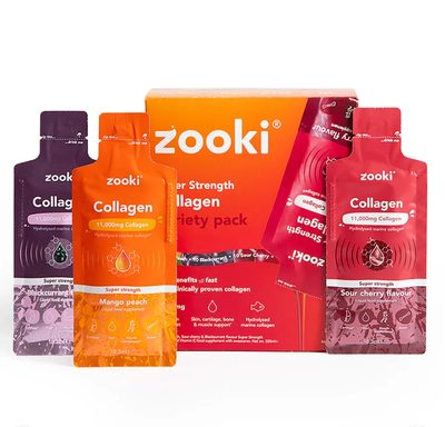 Super Strength Marine Collagen 11,000mg Variety Pack 15ml 30 Sachets