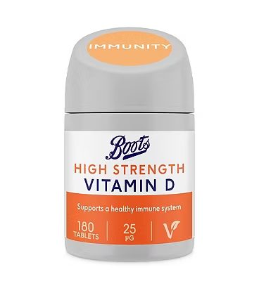 High Strength Vitamin D 25 µg Food Supplement 180 Tablets