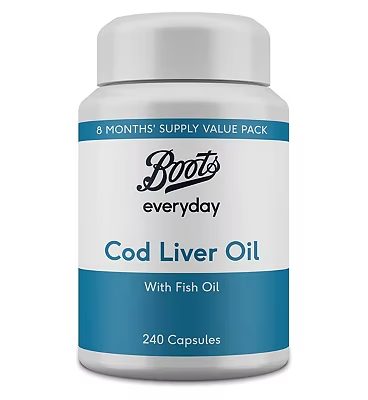 everyday Cod Liver Oil 240 Capsules