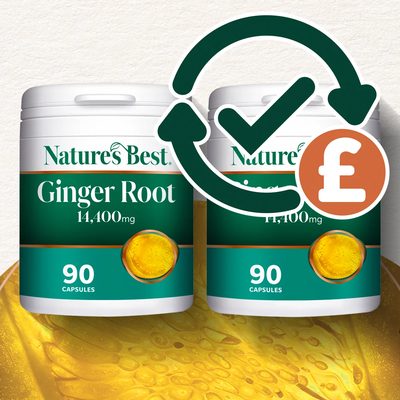 Ginger 14,400mg - Supports Digestive Health