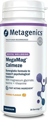 MegaMag Calmeze Magnesium Powder Orange