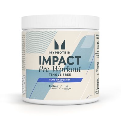 Impact Pre-Workout - Blue Raspberry (Tingle Free)