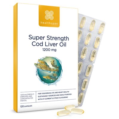 Super Strength Cod Liver Oil 1200mg