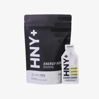 HNY+ Classic Energy Honey Gels - 12 pack