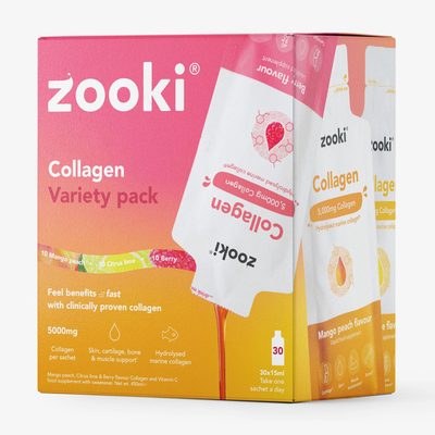 Marine Collagen 5,000mg Variety Pack 15ml 30 Sachets