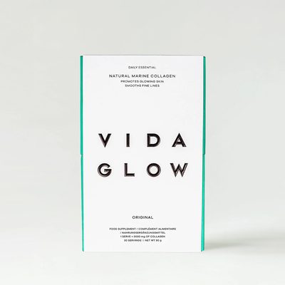 Vida Glow Natural Marine Collagen Powder Sachets - For Skin Firmness & Elasticity