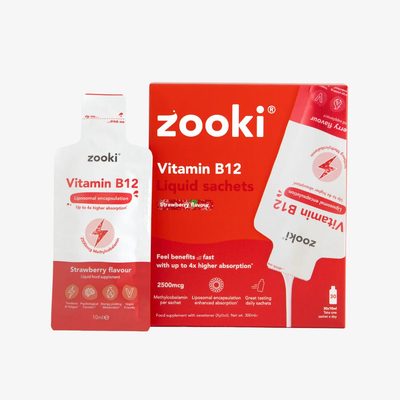 Liposomal Vitamin B12 2500mcg - Strawberry Flavour