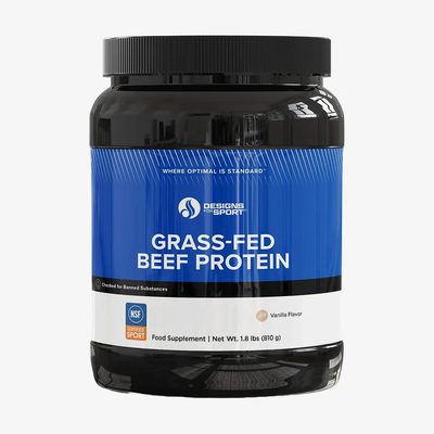 Designs For Health Grass-Fed Beef Protein Vanilla - 810 grams