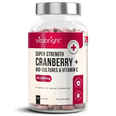 Cranberry Probiotic Complex - 3-in-1 Supplement for UTIs - 1 Bottle