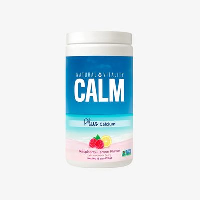 Natural Vitality Calm Magnesium Plus Calcium - Raspberry Lemon - 16 oz.