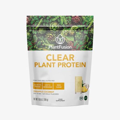 PlantFusion Clear Plant Protein - Pineapple Coconut - 10.6 oz