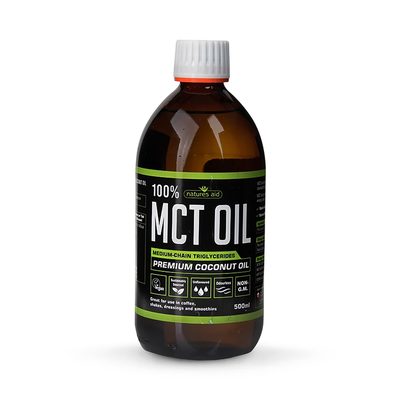100% Pure MCT Oil 500ml