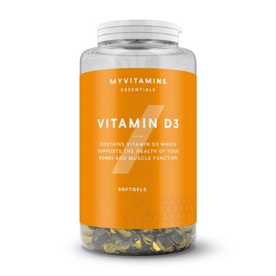 Vitamin D3 Softgels - Non-Vegan