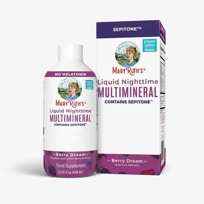 Liquid Nighttime Multimineral + Skin Renew - Berry - 15.22 oz