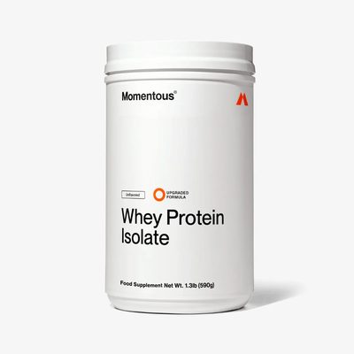 Momentous Grass Fed Whey Protein Isolate Powder - Unflavoured