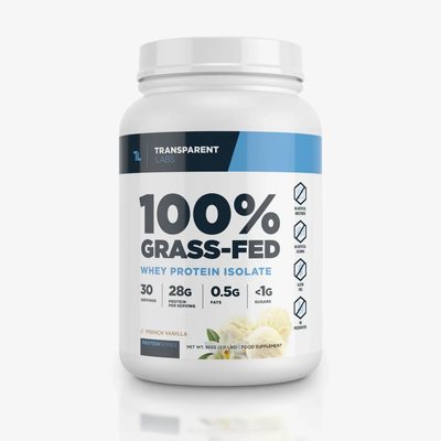 Transparent Labs Grass Fed Whey Isolate - French Vanilla